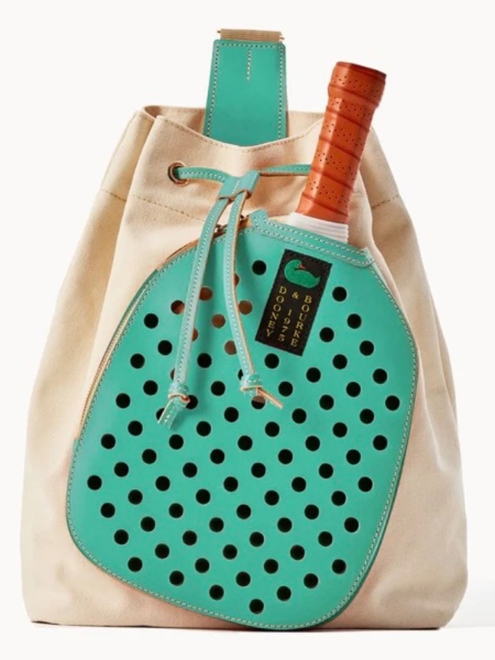 NWT DOONEY & BOURKE PICKLEBALL SLING BAG, AQUA